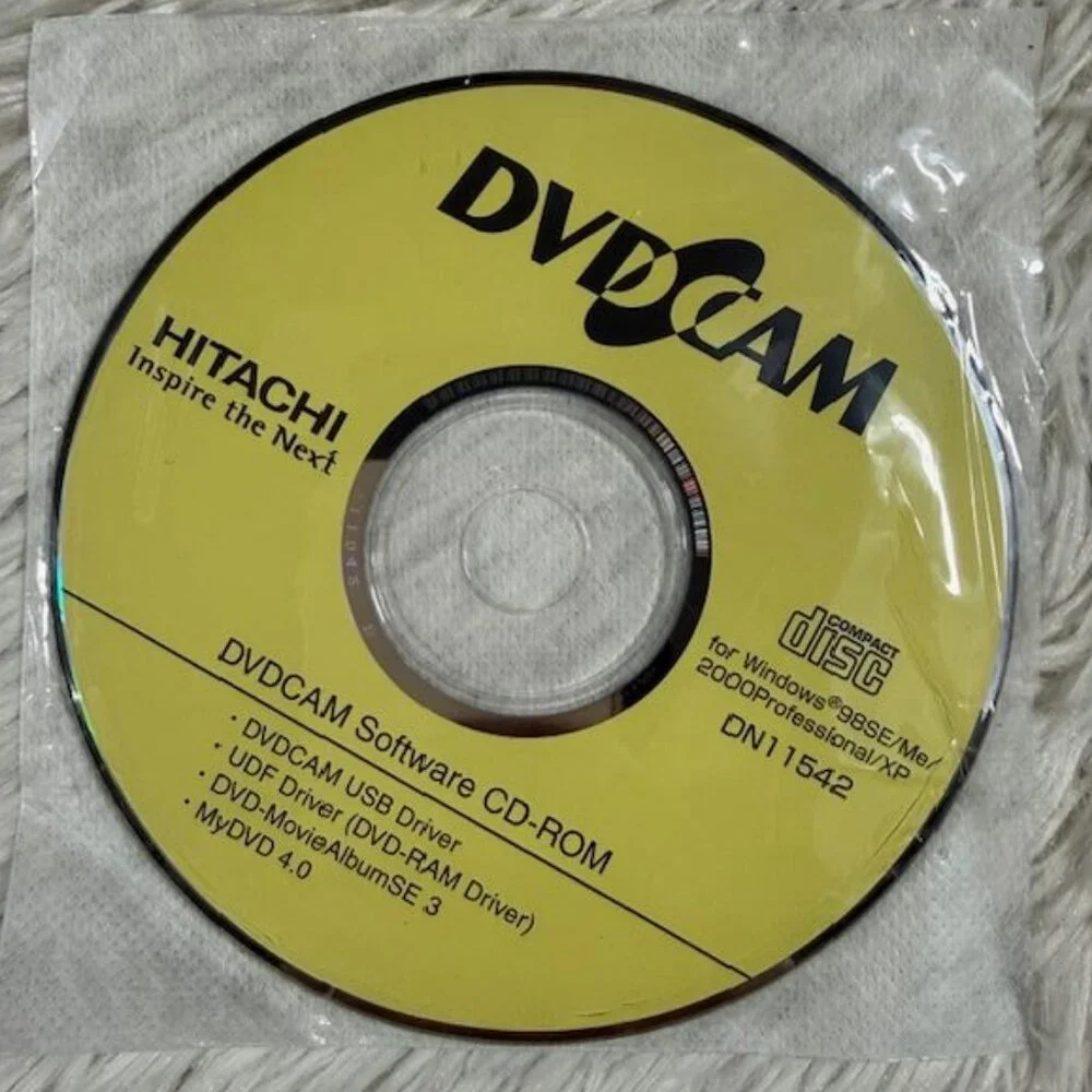 Hitachi DZ-MV550A DVD CAM 18x Optical 500x Digital Zoom Camcorder